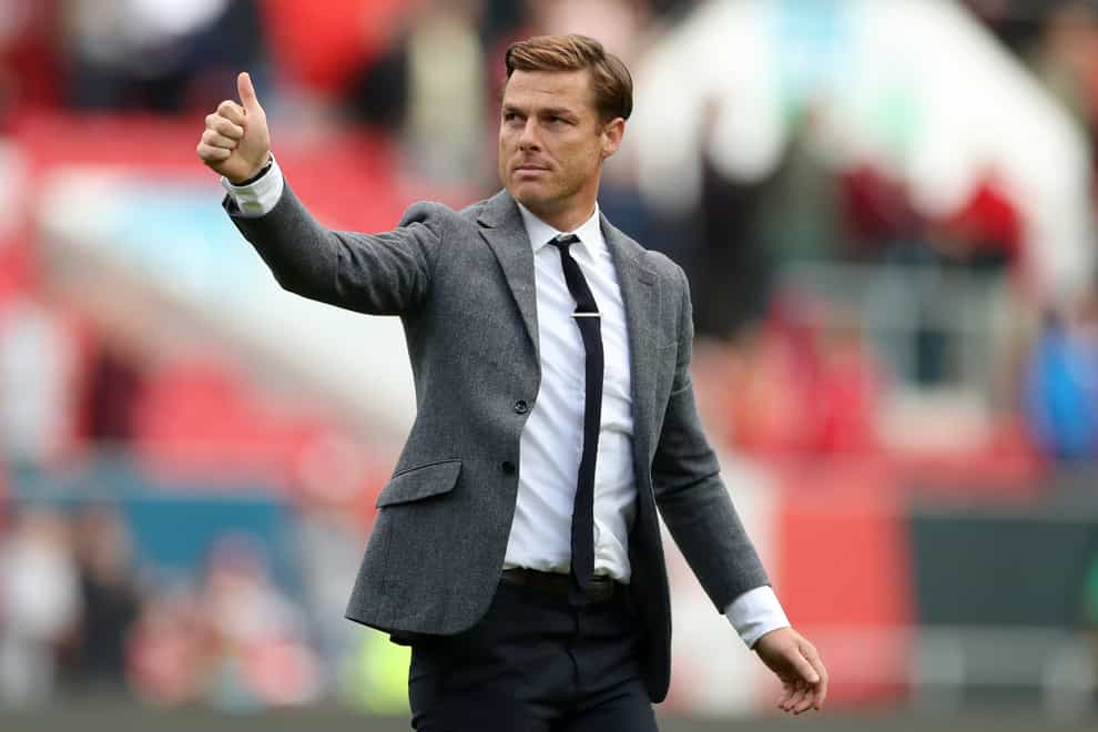 Bournemouth manager Scott Parker gives a thumbs up to the fans (Bradley Collyer/PA)
