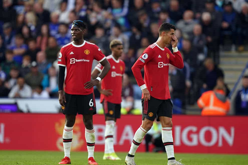 Paul Pogba (left) said Manchester United deserved to lose at Leicester (Mike Egerton/PA)