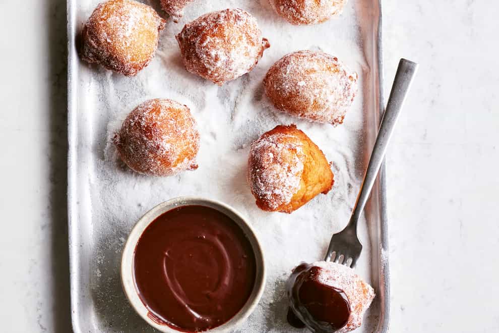 Mini cinnamon doughnuts (Hodder & Stoughton/Jamie Orlando-Smith/PA)