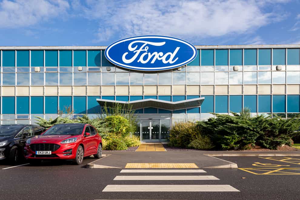 Ford’s factory at Halewood (PA)