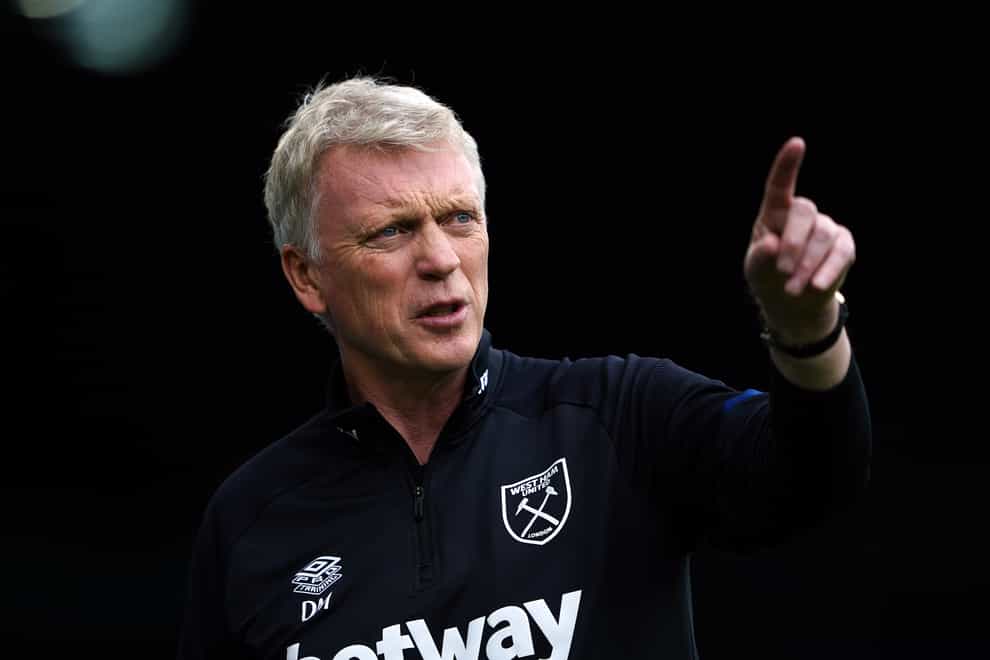 West Ham manager David Moyes wants more consistency from his team (Zac Goodwin/PA)