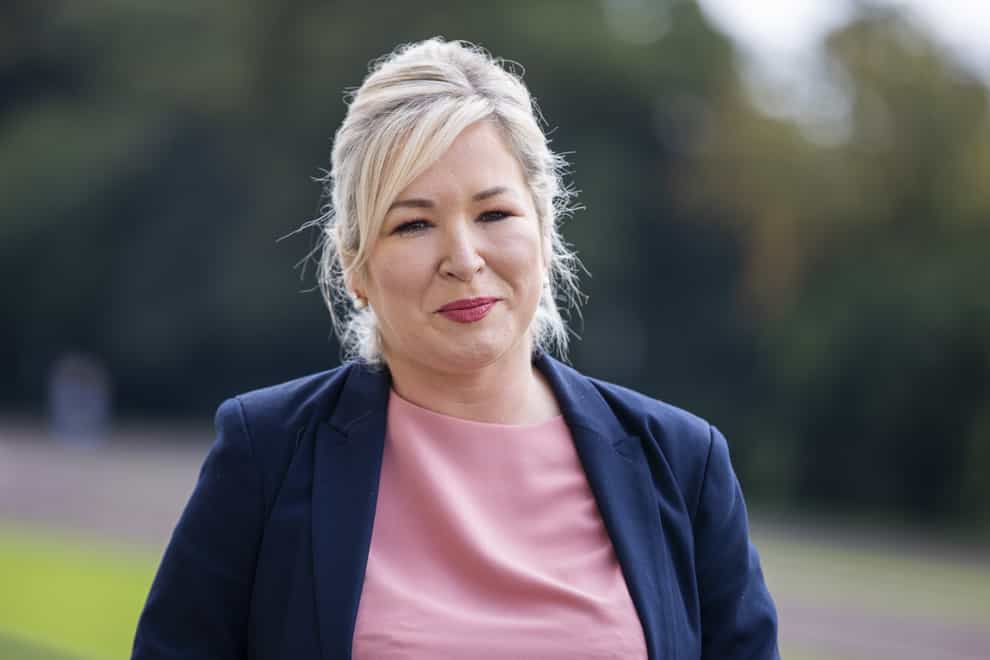 Northern Ireland Deputy First Minister, Michelle O’Neill revealed that she had to remove an uninvited guest from her home (Liam McBurney/PA)