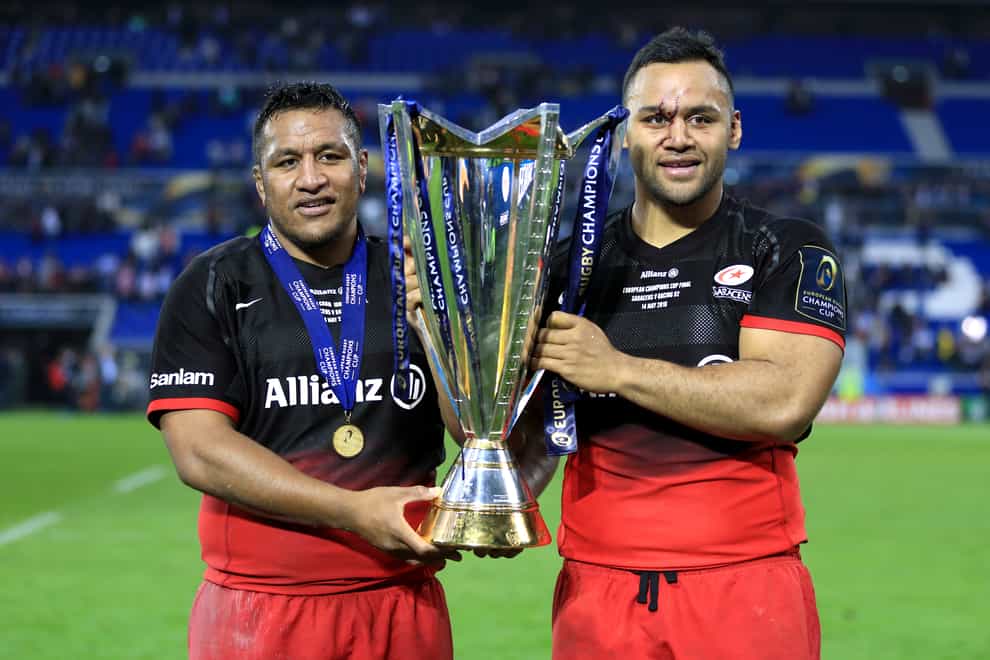 Mako (left) and Billy Vunipola have been left out of England’s squad for the autumn (Adam Davy/PA)