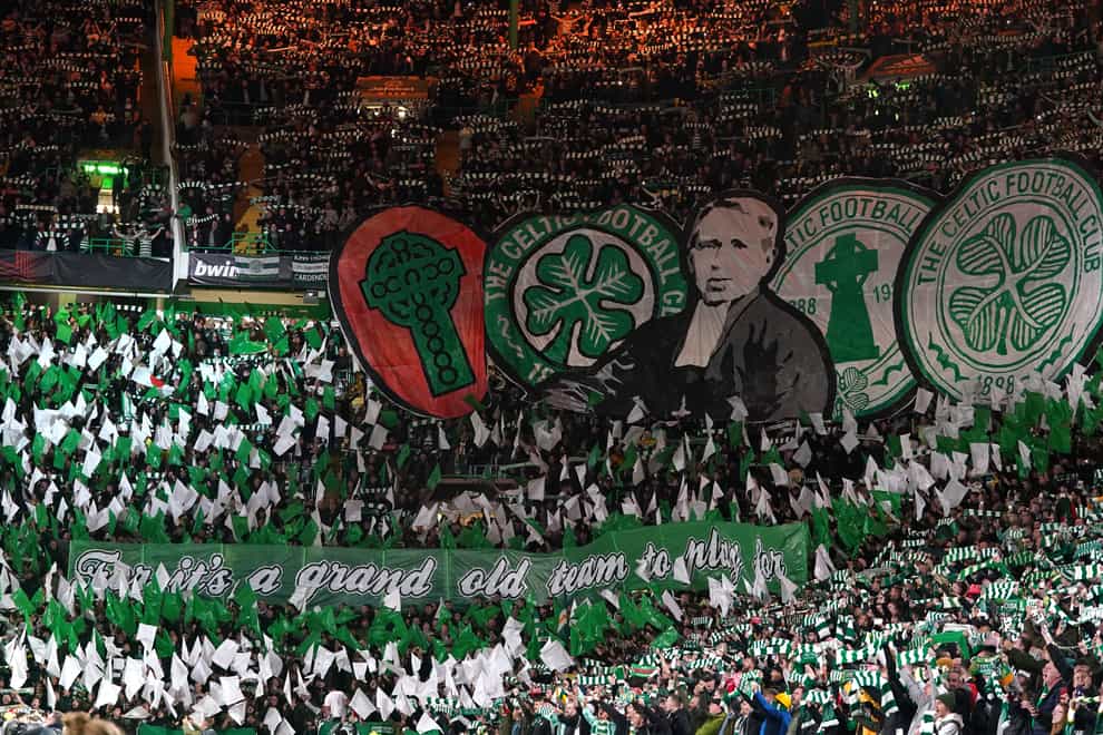 Celtic fans will need to clear their Tuesday afternoon to make kick-off (Andrew Milligan/PA)