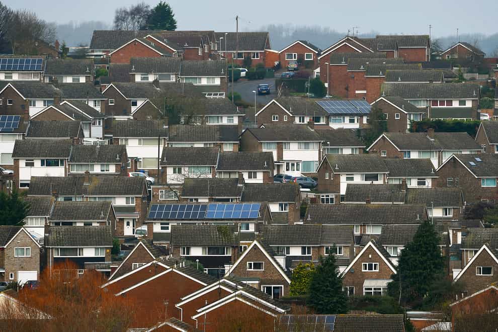 The heat and buildings strategy aims to cut emissions from homes (Joe Giddens/PA)