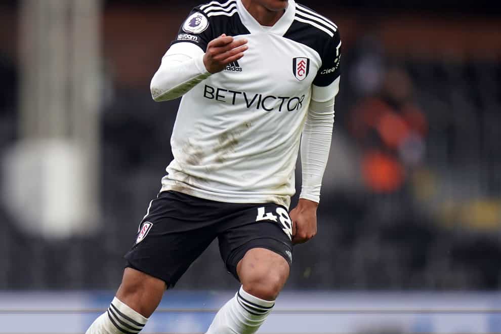 Fulham forward Fabio Carvalho misses the home game against Cardiff after his recent case of Covid-19 (Adam Davy/PA)