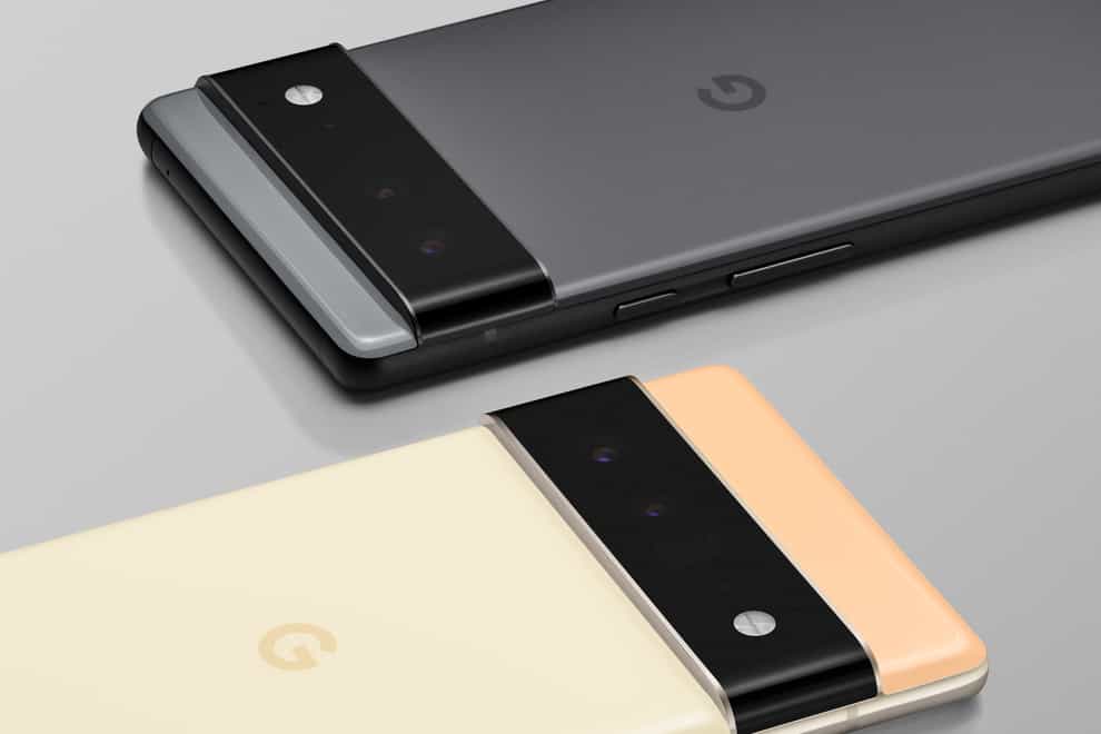 Google Pixel 6 and 6 Pro smartphones (Google/PA)