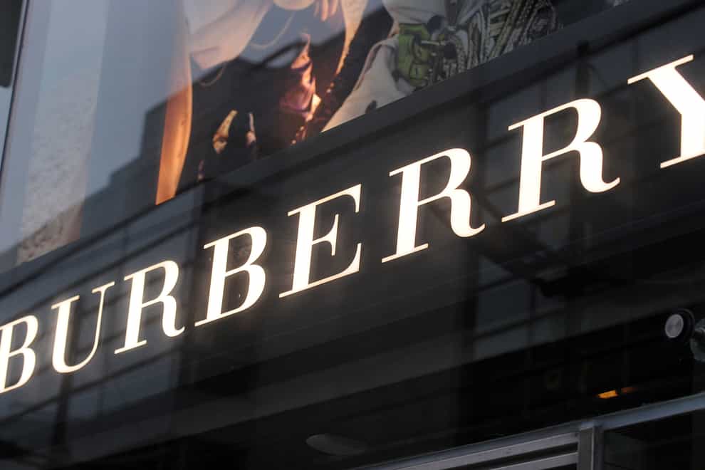 Luxury fashion group Burberry has named Gianni Versace boss Jonathan Akeroyd as its new chief executive (PA)