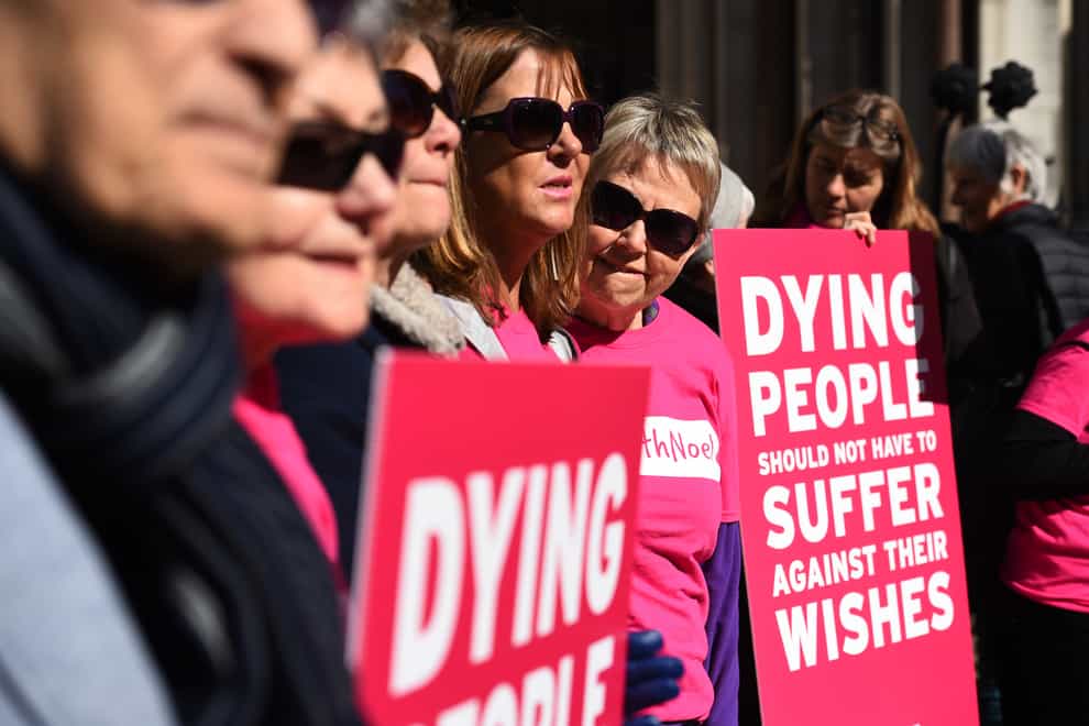 Hundreds of medical professionals have written an open letter to Health Secretary Sajid Javid, saying they oppose plans for a new law on assisted dying and will refuse to help people take their own lives (Kirsty O’Connor/PA)