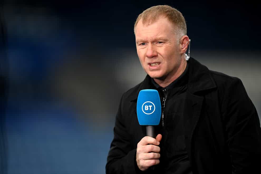 Paul Scholes did not hold back in his criticism of Manchester United (Michael Regan/PA)