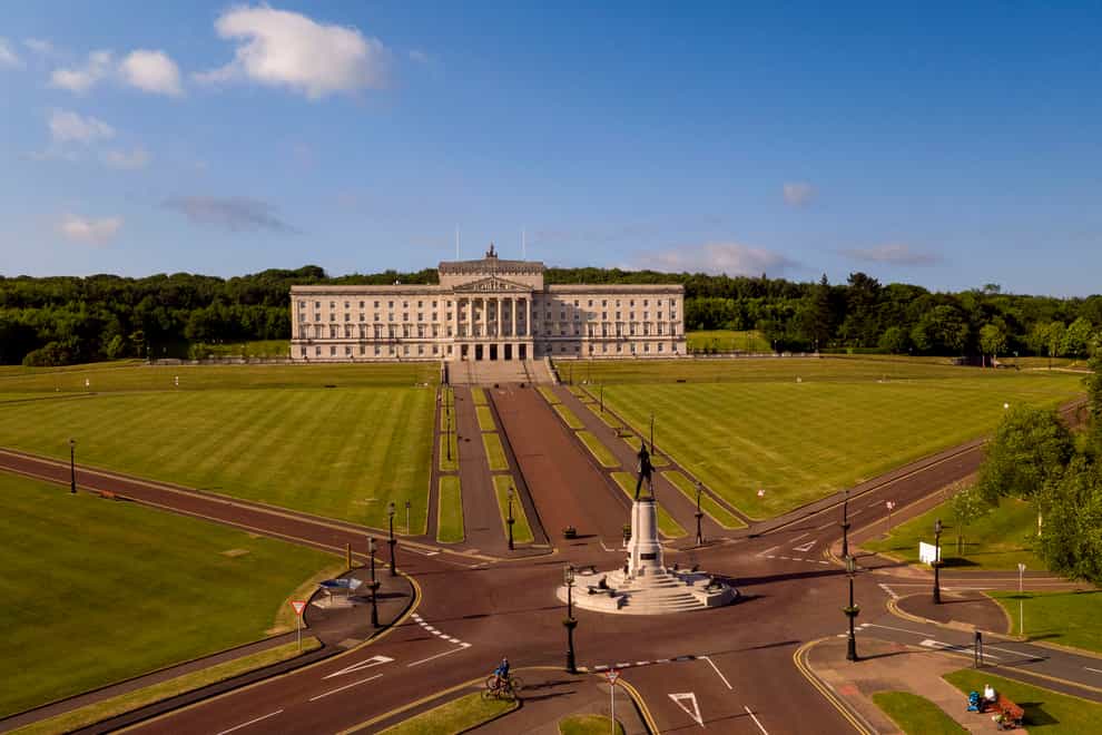 Parliament Buildings at Stormont in Belfast (PA)