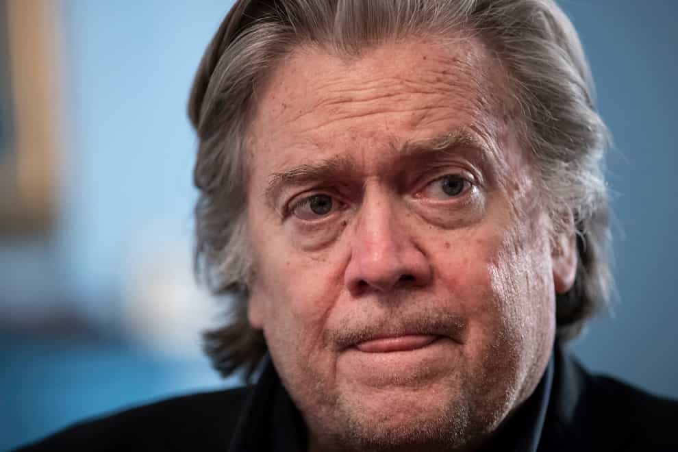 Steve Bannon could face prosecution for failing to give evidence on the Capitol riot (AP Photo/J. Scott Applewhite)