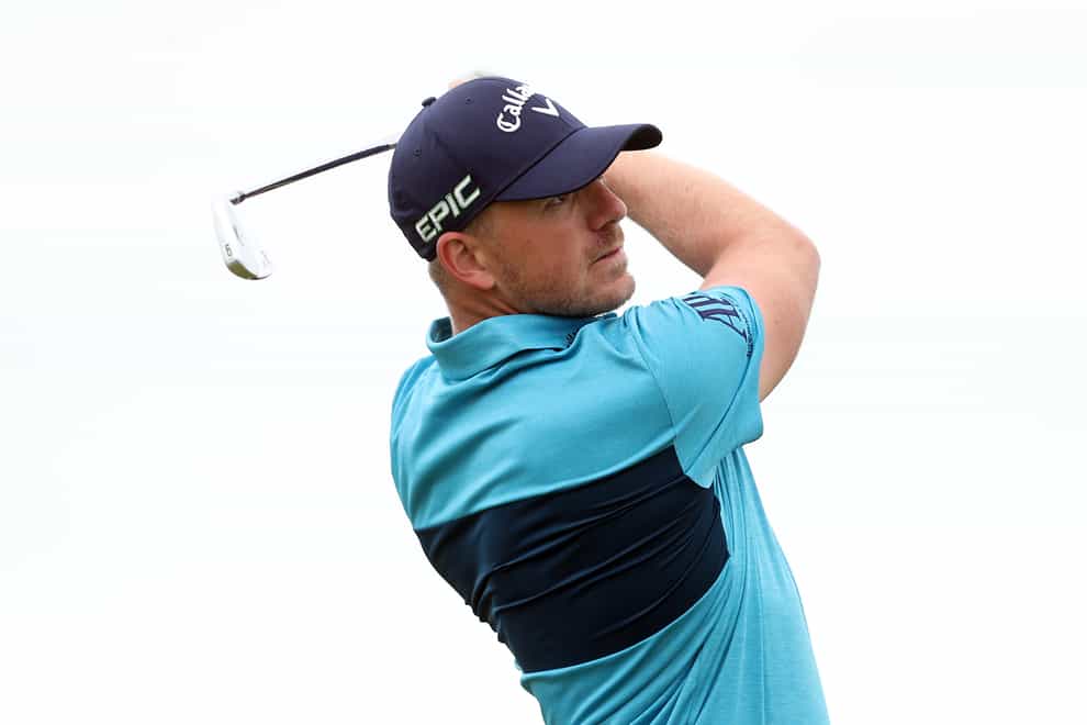 England’s Matt Wallace was two shots off the lead after an opening 65 in the ZOZO Championship (David Davies/PA)