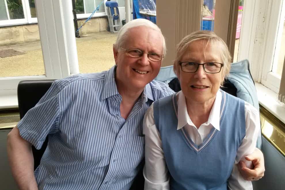 Keith and Val Horncastle on their 50th wedding anniversary (Keith Horncastle)
