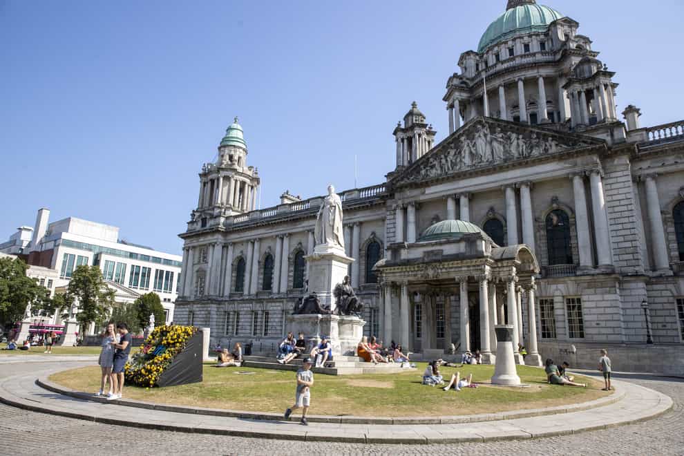 Belfast City Hall in Northern Ireland (Liam McBurney/PA)