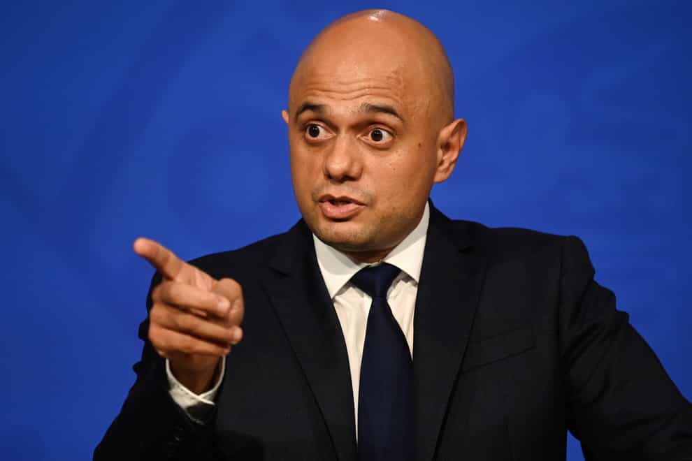 Health Secretary Sajid Javid has come under fire over NHS reforms (PA)