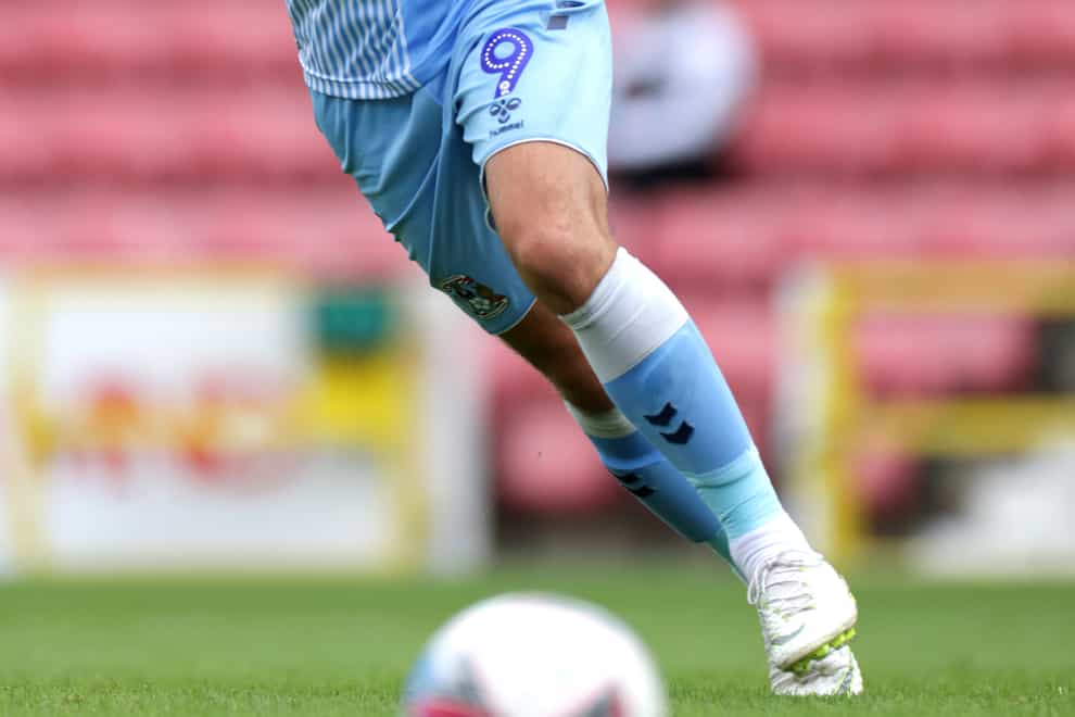 Coventry’s Matty Godden is back from a ban (Bradley Collyer/PA)