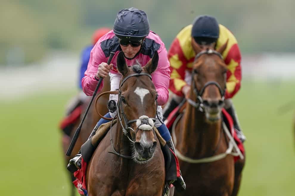 Spanish Mission (left) winning the Yorkshire Cup (Alan Crowhurst/PA)