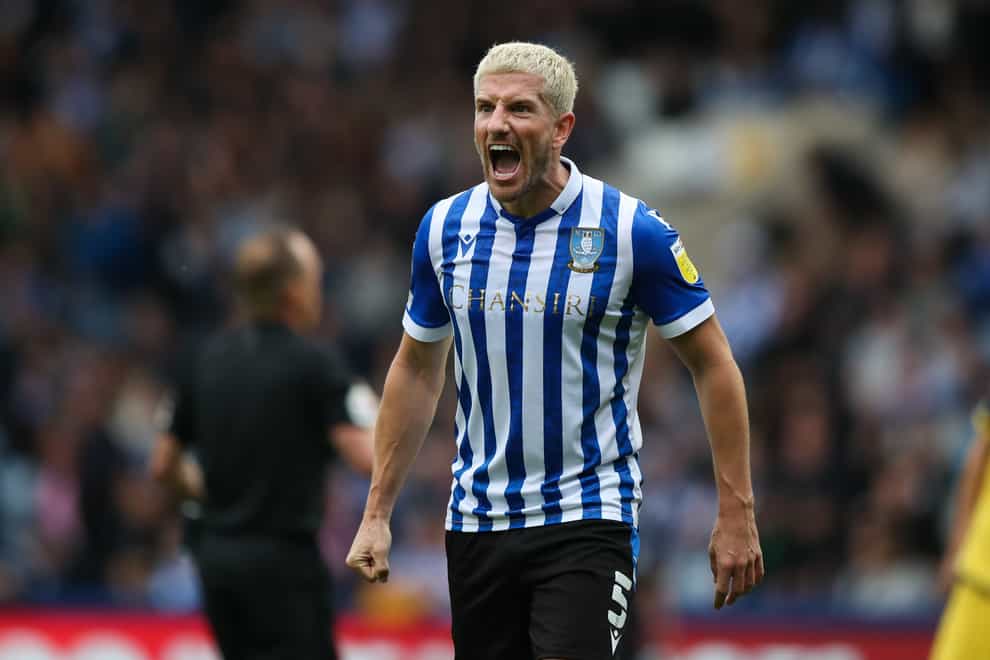 Sam Hutchinson is pushing to return for Sheffield Wednesday (Isaac Parkin/PA)