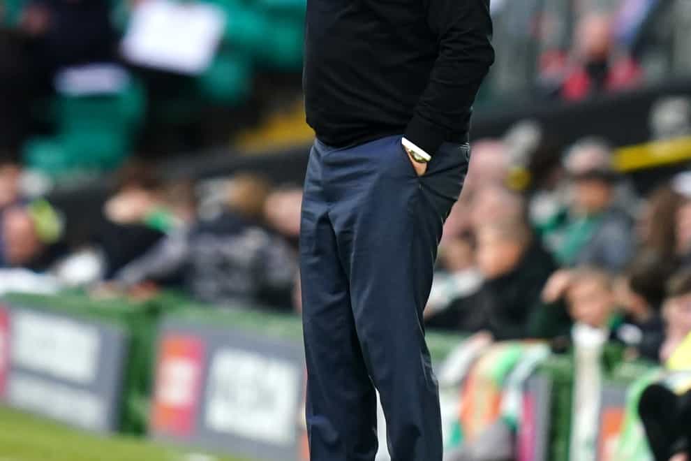 Ange Postecoglou (pictured) was happy with Georgios Giakoumakis’ goal in Celtic’s win (Jane Barlow/PA)