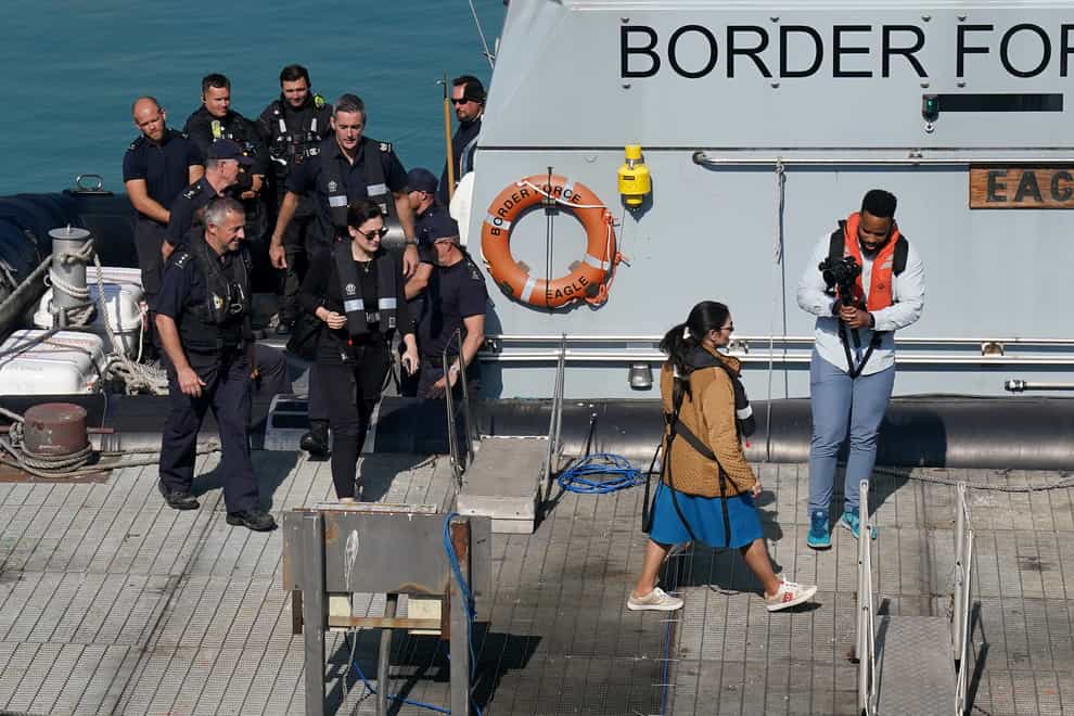Money will be spent improving the fleet of boats at the Border Force (Gareth Fuller/PA)