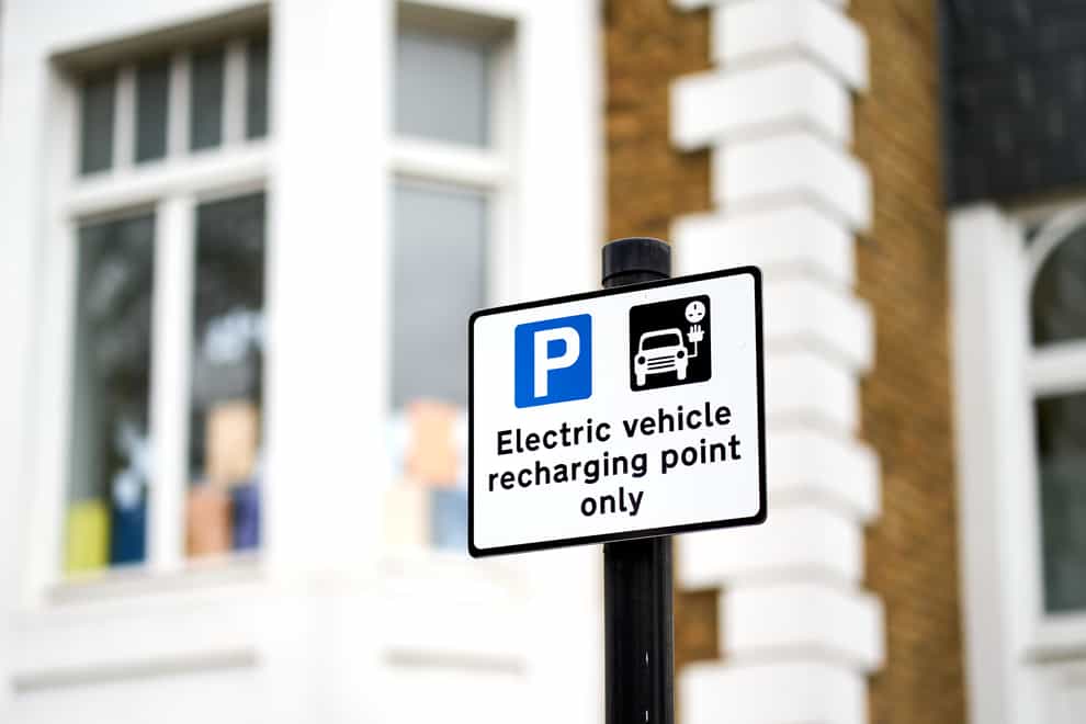 Electric vehicle signage (PA)