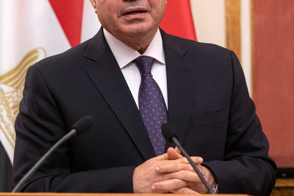 Egyptian President Abdel Fattah al-Sissi (Zsolt Szigetvary/AP)