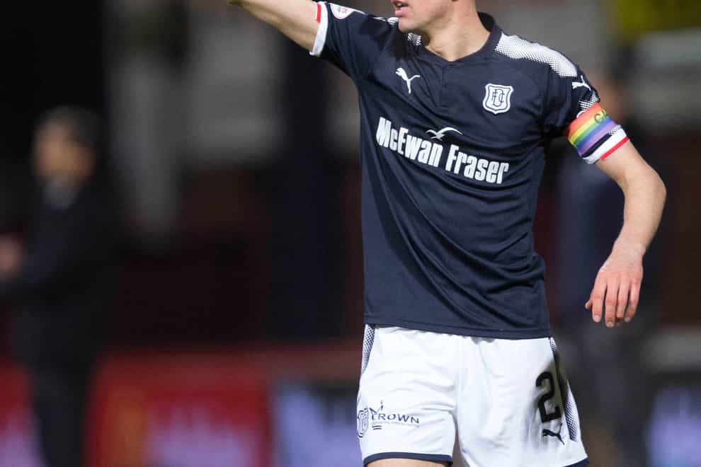 Dundee’s Cammy Kerr is hoping their progress continues against Ross County (Jeff Holmes/PA)