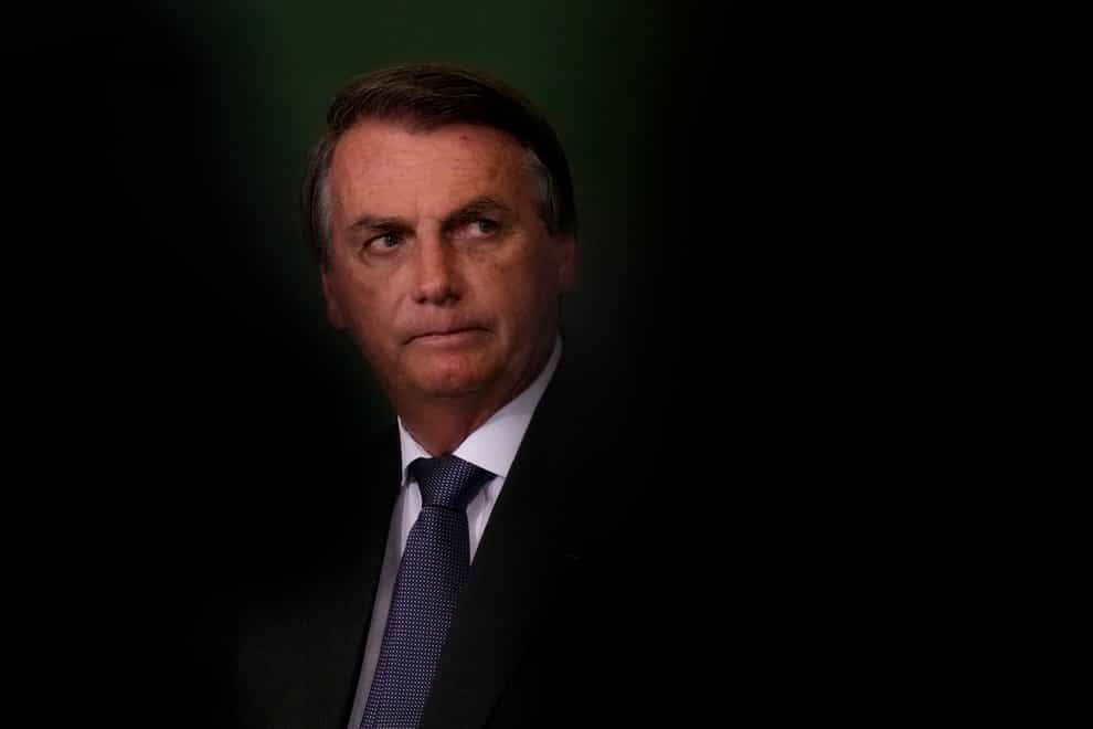 Brazilian President Jair Bolsonaro (Eraldo Peres/AP)