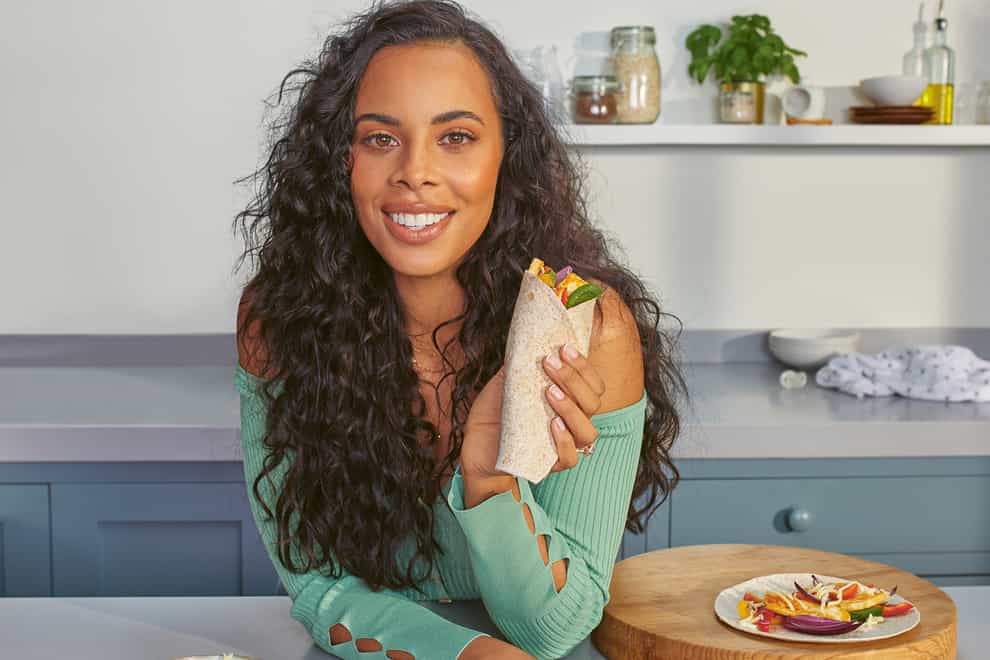Rochelle Humes from At Mama’s Table (Karis Kennedy/PA)