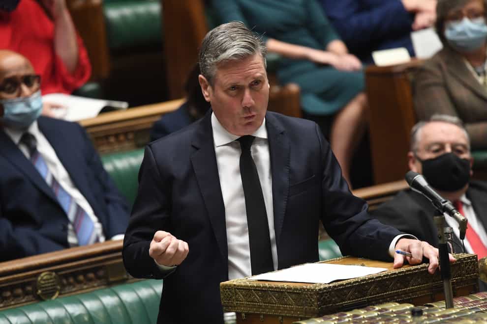 Sir Keir Starmer was forced to pull out of his planned appearances in the Commons in Wednesday after testing positive for Coronavirus (UK Parliament/Jessica Taylor)