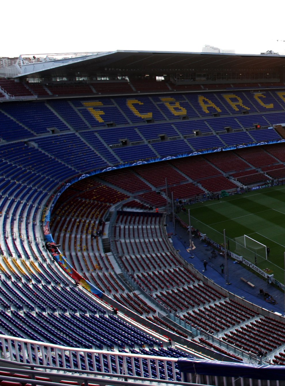 Barcelona have installed a temporary boss (Nick Potts/PA)