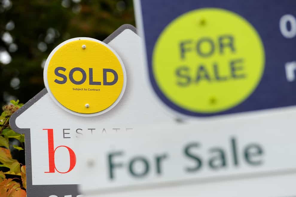 The number of mortgage approvals fell in September (Andrew Matthews/PA)