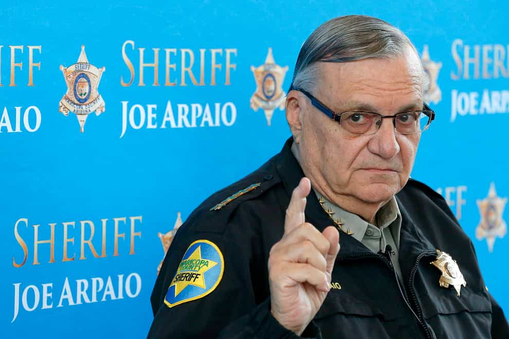 Former Maricopa County Sheriff Joe Arpaio whose time in office led to thousands of lawsuits (Ross D. Franklin/AP)