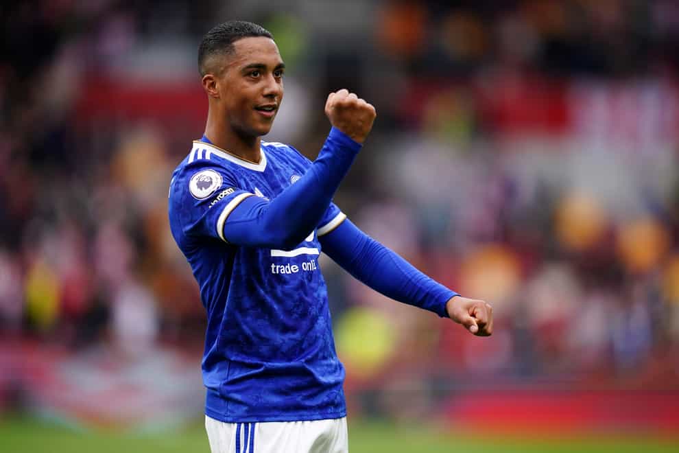 Bayern Munich are the latest to be linked with a move for Leicester’s Youri Tielemans (John Walton/PA)