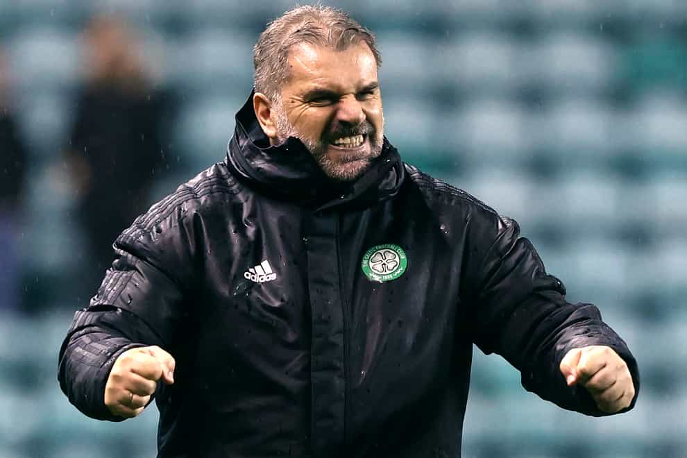 Celtic manager Ange Postecoglou is aiming for further growth (Jeff Holmes/PA)