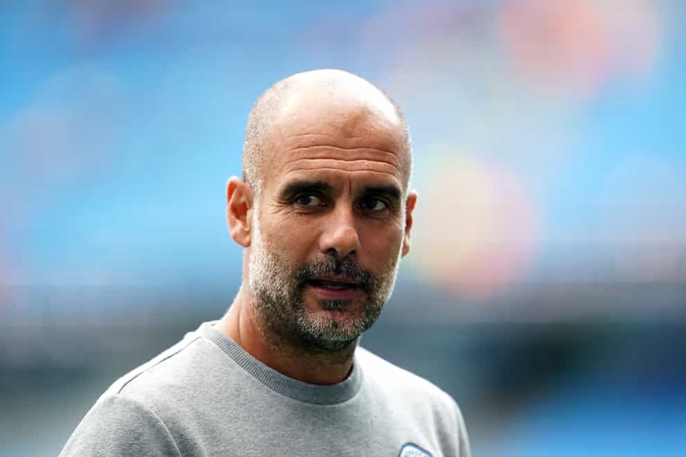 Pep Guardiola admitted he never expected to stay at Manchester City as long as he has (Zac Goodwin/PA)