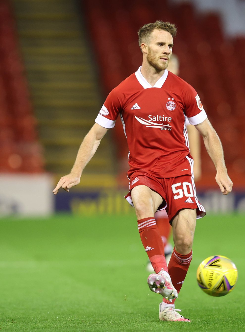 Marley Watkins was on target for Aberdeen in the win over Hearts (Jeff Holmes/PA)