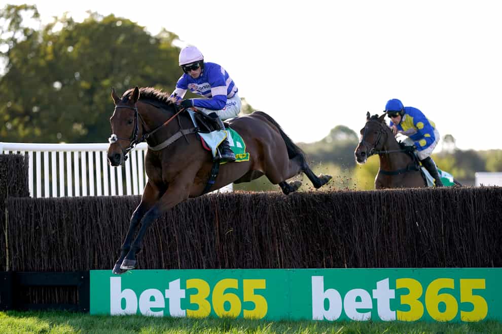 Cyrname leads in the Charlie Hall before fading (Tim Goode/PA)