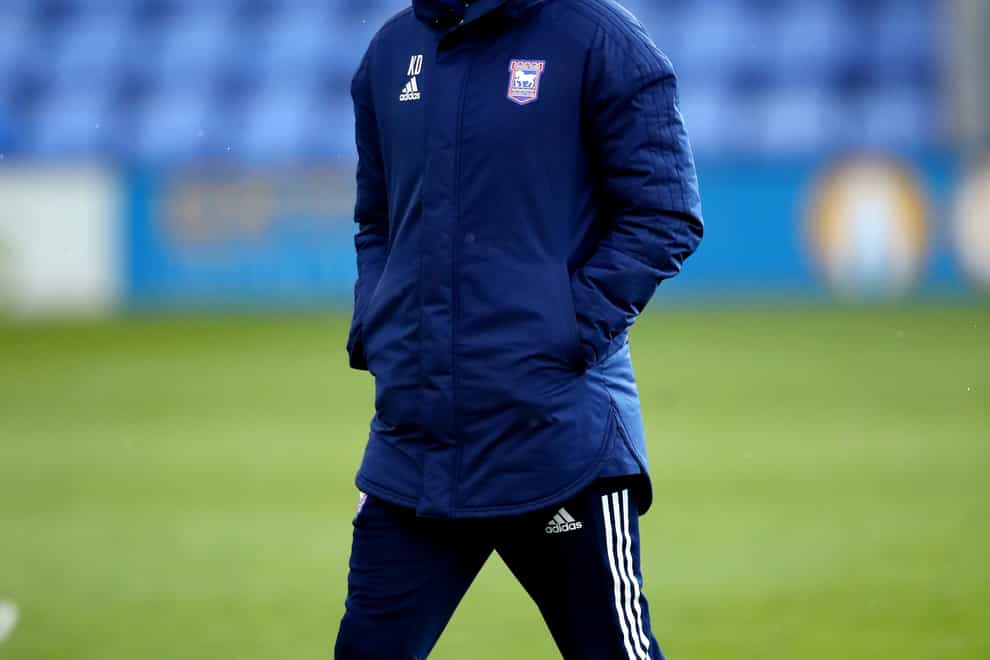 Kieron Dyer has been working as Ipswich’s Under-23s boss (Nick Potts/PA)