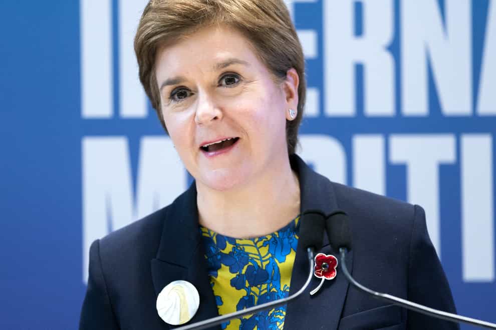 The First Minister announced a £1m fund (Jane Barlow/PA)