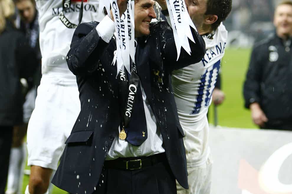 Juande Ramos was the last manager to lead Spurs to a trophy (Sean Dempsey/PA)