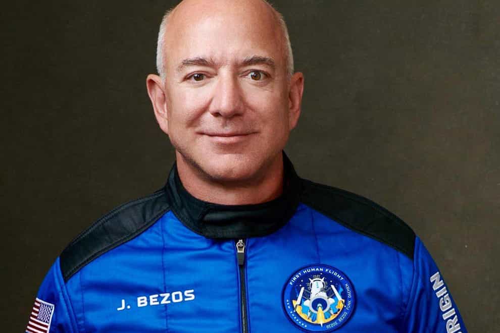 Jeff Bezos (Blue Origin/PA)