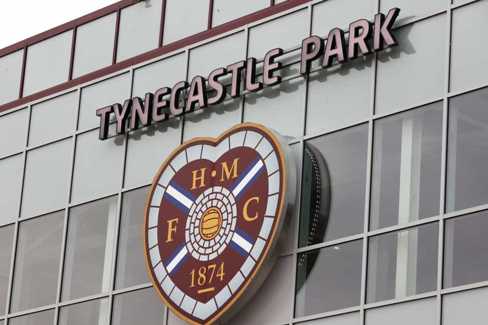 The Sash was played over the Tynecastle PA system (Jeff Holmes/PA)