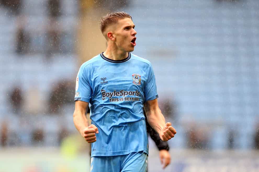 Coventry striker Viktor Gyokeres is set to line up against former club Swansea (Nigel French/PA)