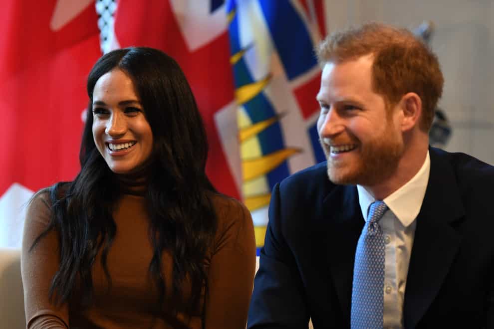 Harry and Meghan’s foundation has pledged to become net zero by 2030 (Daniel Leal-Olivas/PA)