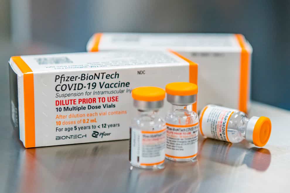Pfizer’s Covid-19 vaccine (Pfizer via AP)