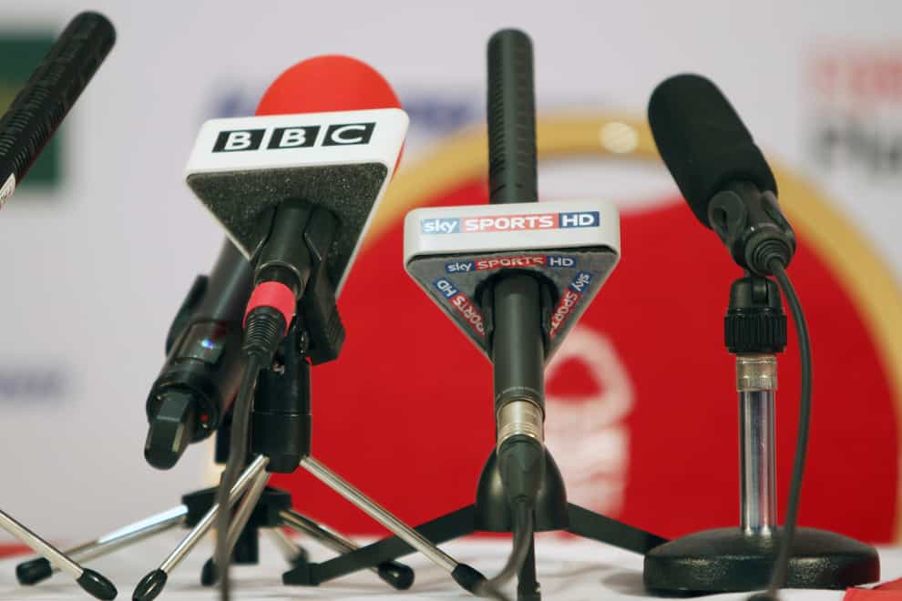 Media chiefs have warned that broadcasters face becoming irrelevant to audiences if they fail to act on climate change (Rowan Staszkiewicz/PA)