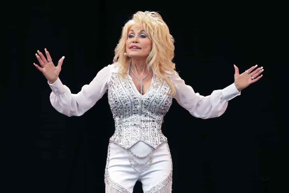 Dolly Parton has shared a photo of her husband Carl Dean (Yui Mok/PA)