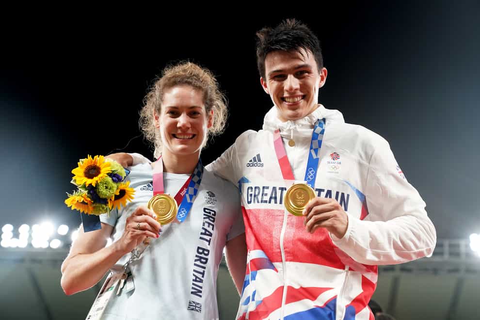 Kate French and Joe Choong secured a golden double for Great Britain in Tokyo (Adam Davy/PA)